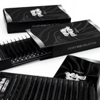 Velvet noir single trays